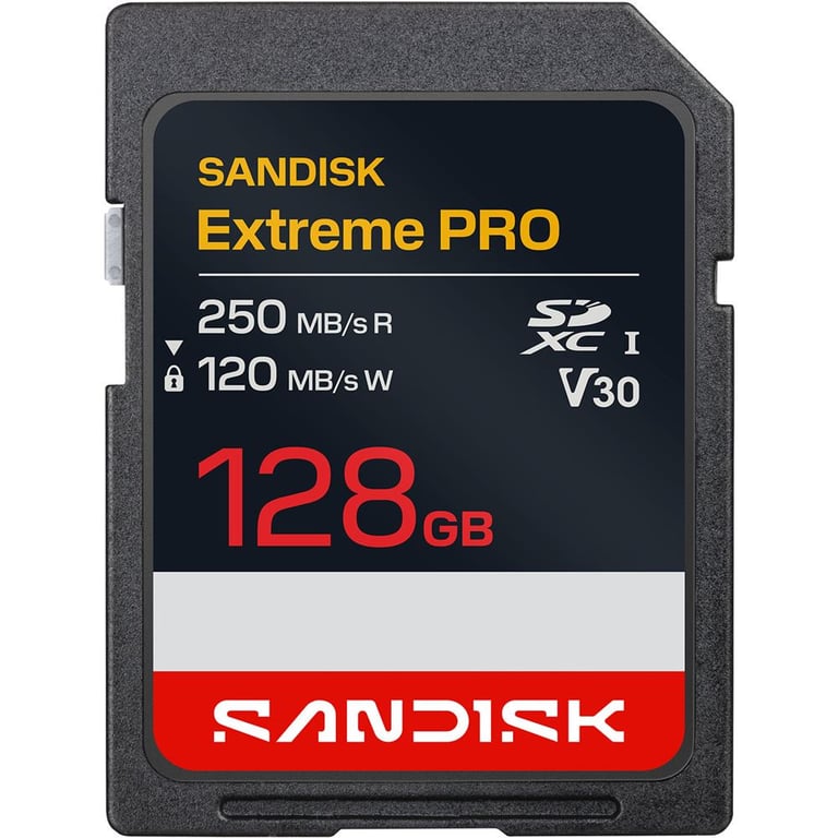 SANDISK Extreme PRO Carte SD SDXC UHS I 4K Ultra HD Carte 250120Mb/ - vue 2