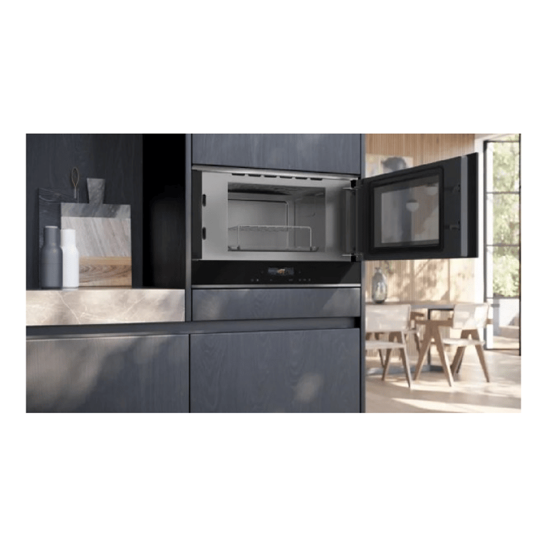 Micro-Ondes Encastré Siemens IQ700 BE732R1B1 – 25 L 900 W avec 8 Fonctions Automatiques - vue 3