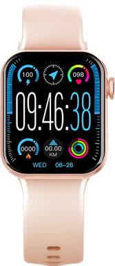 Montre connectée Square Or Rose Bigben