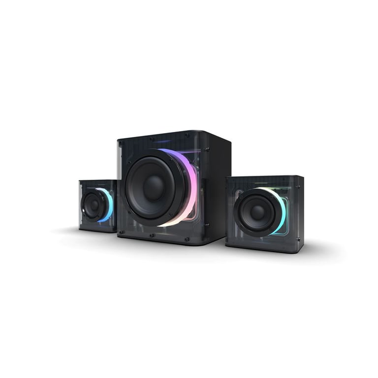 Enceintes Gaming Nova Gaming Serpentis – 2.1, 20W, Bluetooth 5.4, LED RGB - vue 5