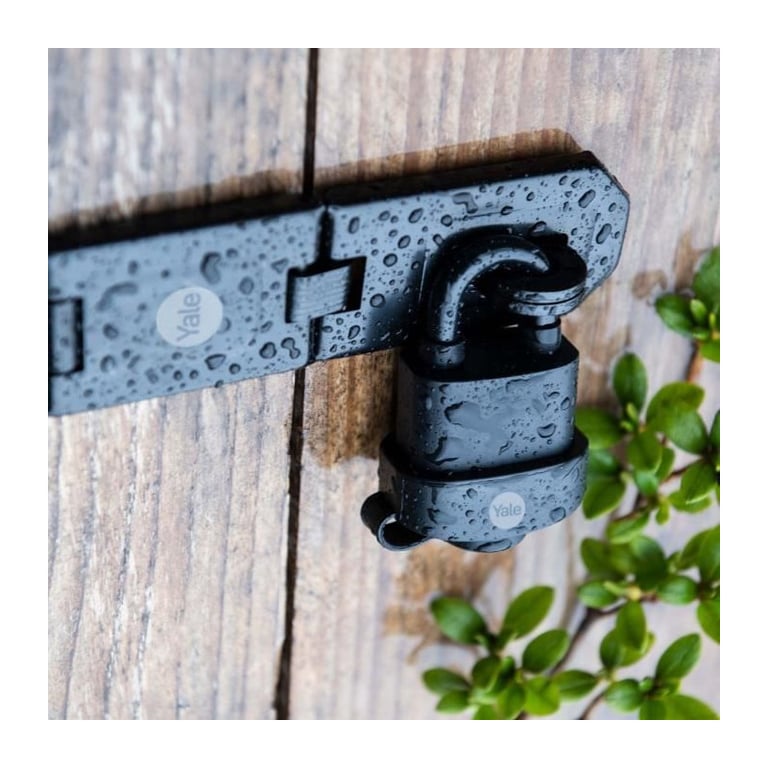 Cadenas étanche YALE Y220B511181 Anse laminé acier cémenté Protection thermoplastique 51 mm 3 clés - vue 4