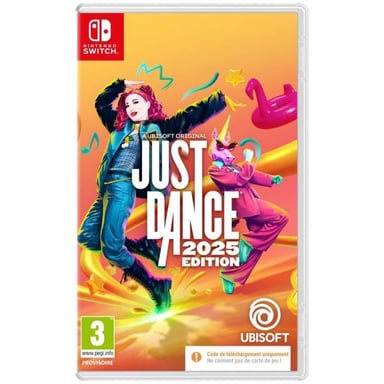 Just Dance 2025 Jeu Nintendo Switch Code In A Box Ubisoft