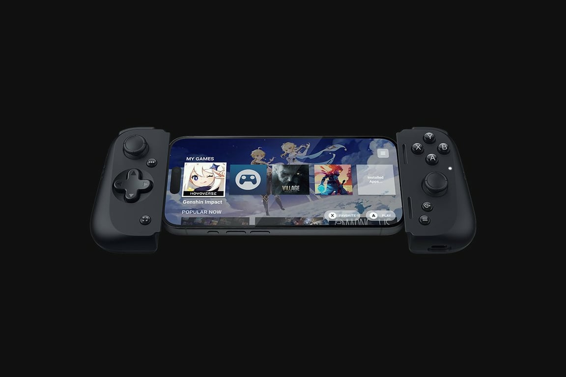 Razer KISHI V2 Noir USB Manette de jeu Android, PC, iOS - Neuf