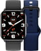 Ice Watch Smart One 38 mm, Noir avec Bracelet supplémentaire Noir Bleu