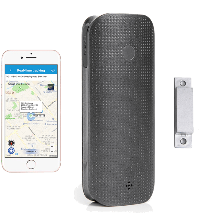 Traceur GPS Voiture 4G Batterie Longue Durée Anti-Vol Micro Espion Alarme d'ouverture YONIS