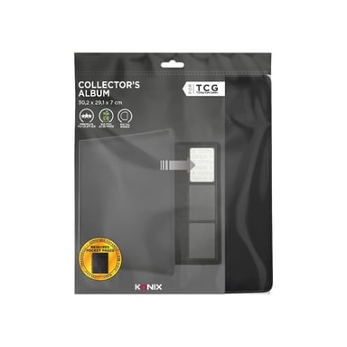 Classeur Konix Premium TCG 3x3 PU rigide 3 anneaux Compatible 63×88 mm Coloris unique