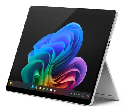 Microsoft Surface Pro 11 Copilot+ PC Qualcomm Snapdragon 256 GB 33 cm (13'') 16 GB Wi-Fi 7 (802.11be) Windows 11 Home Platino