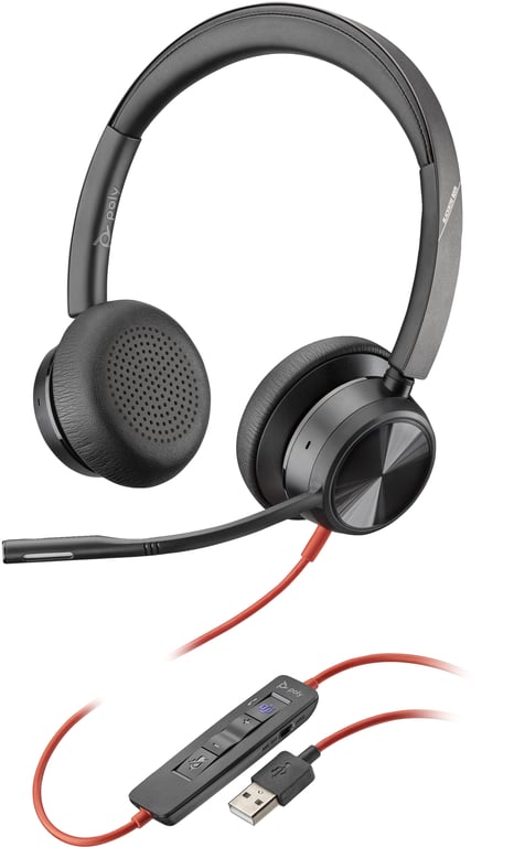 POLY Blackwire 8225 Casque Avec fil Arceau BureauCentre d'appels USB Type C Neuf - vue 2