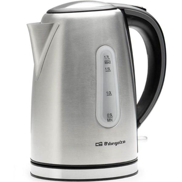 Bouilloire Électrique Orbegozo KT 6024 – Acier Inoxydable 1.7L 2200W - vue 3