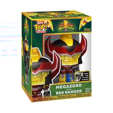Figurine Funko Bitty Bots Power rangers Megazord avec ranger rouge