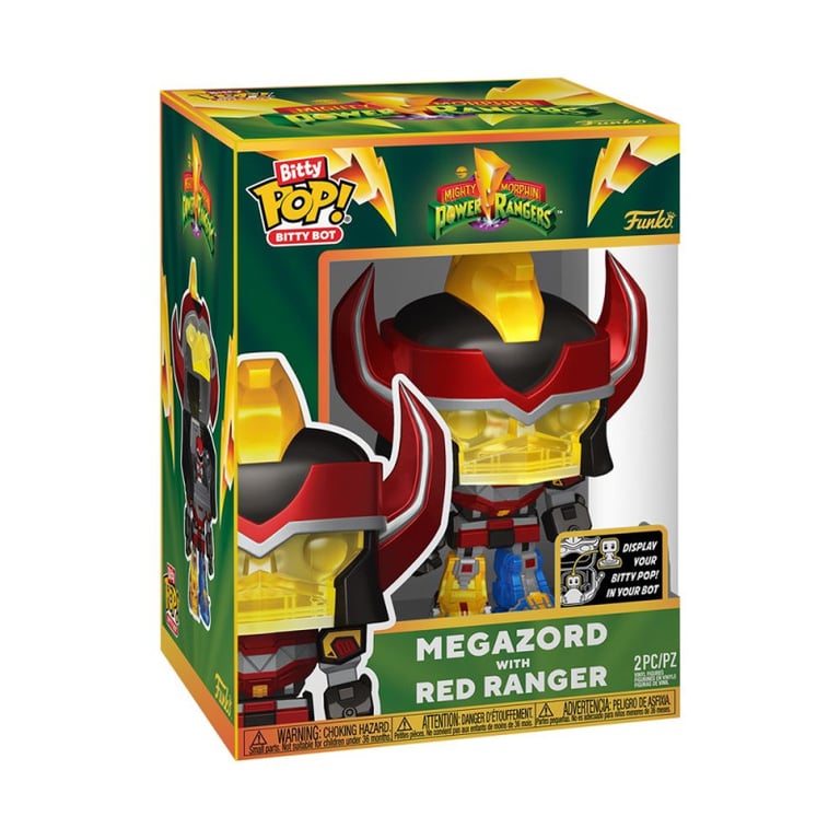 Funko Figurine Bitty Bots Power Rangers Megazord - vue 3
