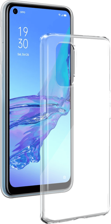 Coque Silisoft souple Transparente pour Oppo A54 5G Bigben