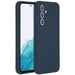 Accezz Coque Liquid Silicone pour Samsung Galaxy A54 (5G) - Bleu foncé