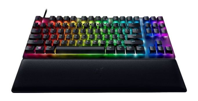 Clavier Gamer mécanique (Cherry MX Red) Corsair K68 RGB (Noir) à prix bas