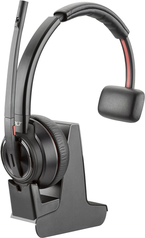 Micro-Casque Poly Savi 8210 UC DECT/Bluetooth – Arceau, Certifié Zoom, USB Type-C - vue 4