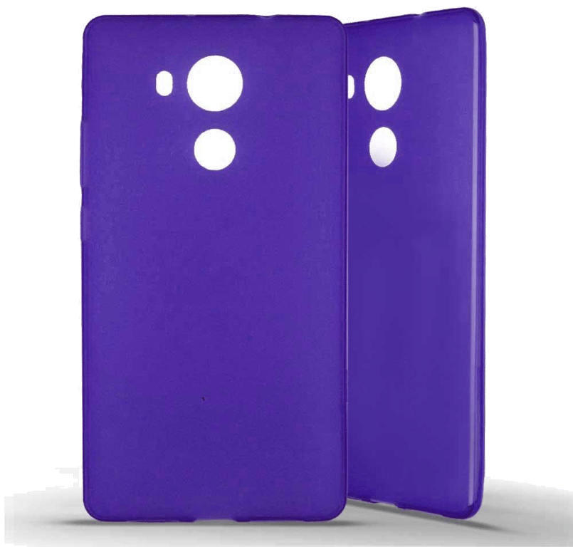 Coque silicone unie compatible Givré Violet Huawei Mate 8