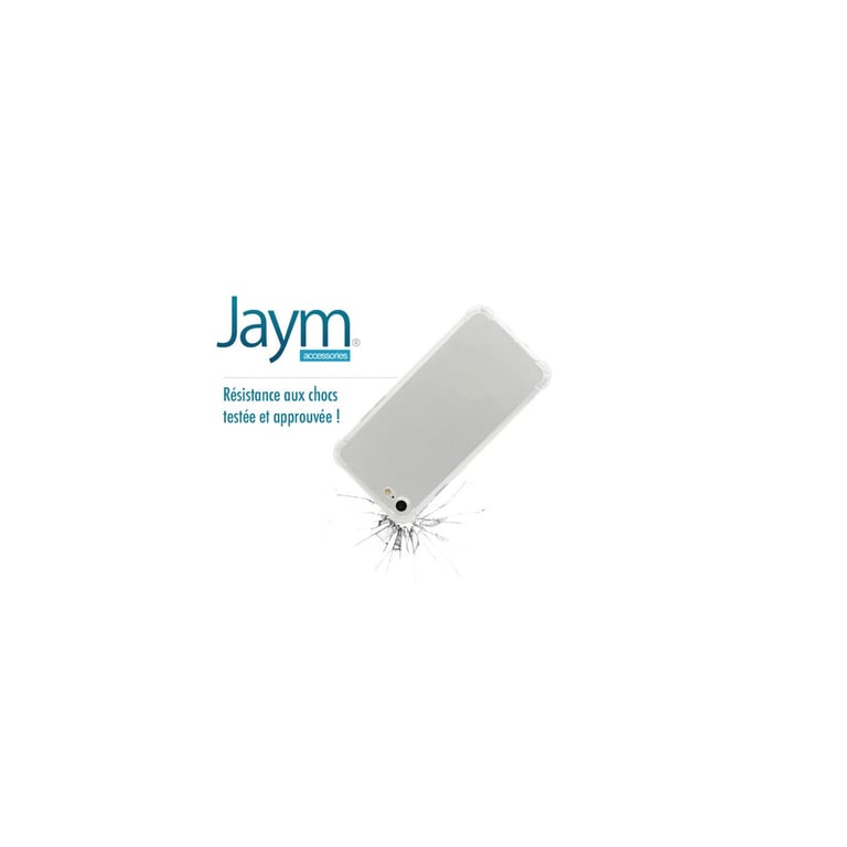 JAYM - Coque Renforcée pour Samsung Galaxy A42 5G - Souple et résistante - Certifiée 2 Mètres de chute - Transparente