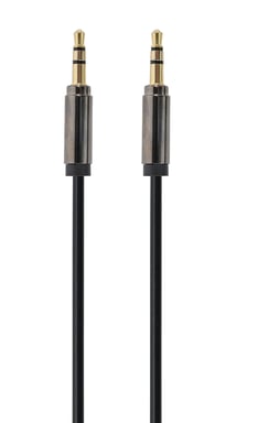 Gembird Cable CCAP-444-0.75M (Mini Jack M - Mini Jack M 0,75m black color) câble audio 3,5mm Noir