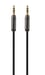 Gembird Cable CCAP-444-0.75M (Mini Jack M - Mini Jack M 0,75m black color) câble audio 3,5mm Noir