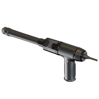 Aspirador para coche con función de soplado 7 boquillas Negro