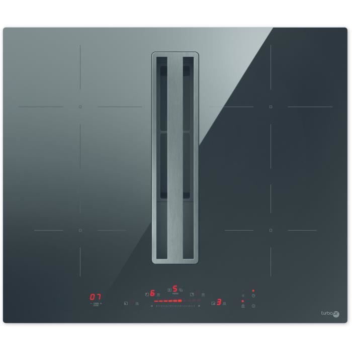Plaque à induction aspirante TURBOAIR Impulso BLA60 4 feux 60 2 x 51 7 cm - vue 4