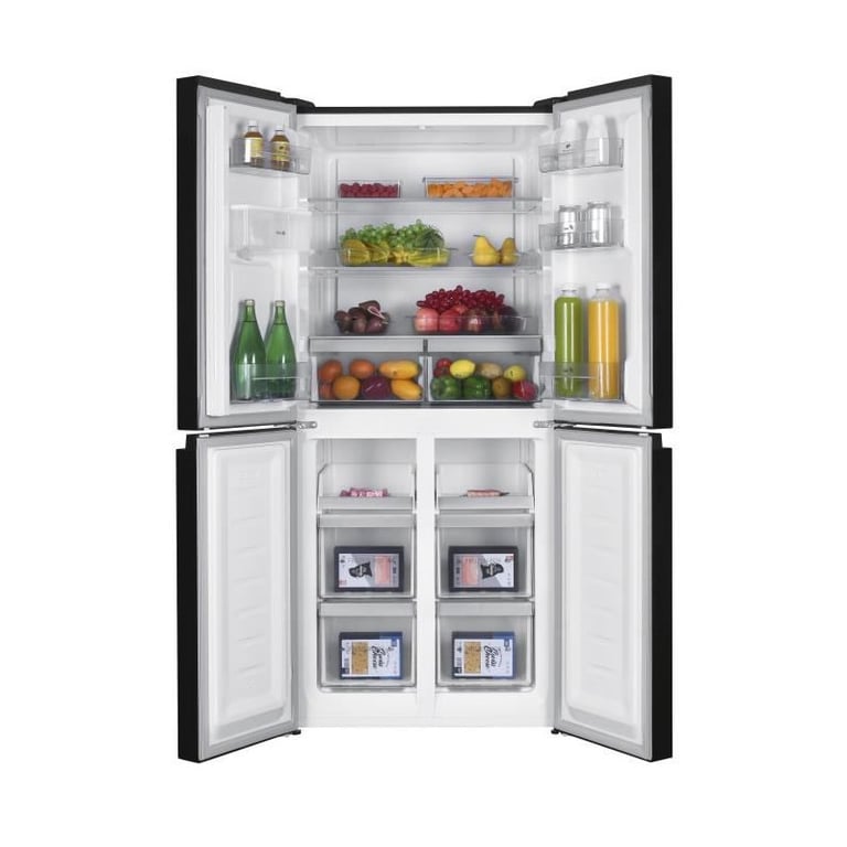 Réfrigérateur Continental Edison CERA4D464B portes Total No Frost Sans givre L79 cm x H 180cm - vue 3
