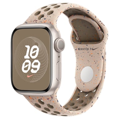 Nike Sport Band pour Apple Watch Series 1 á 9 / SE (38/40/41 mm) | Series 10 (42 mm) - Taille M/L - Desert Stone