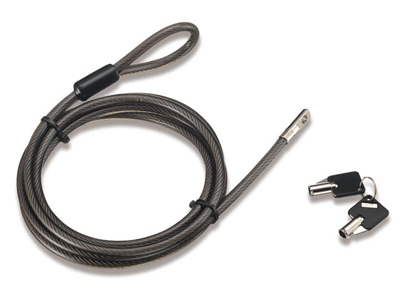 Hamlet XPADLOCK180S cable antirrobo Negro 1,8 m