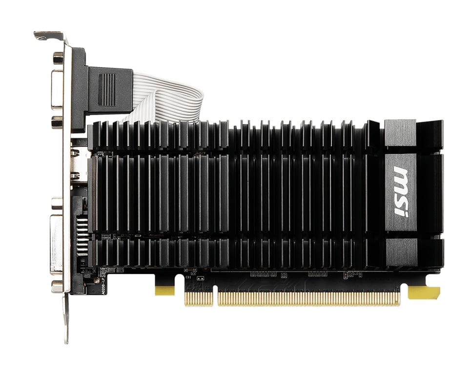 Tarjeta gráfica MSI N730K-2GD3H/LPV1 NVIDIA GeForce GT 730 2 Go GDDR3