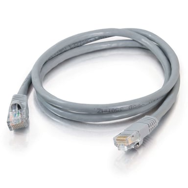 C2G Cable de conexión de red Cat5e con funda no apantallada (UTP) de 5 M - Gris