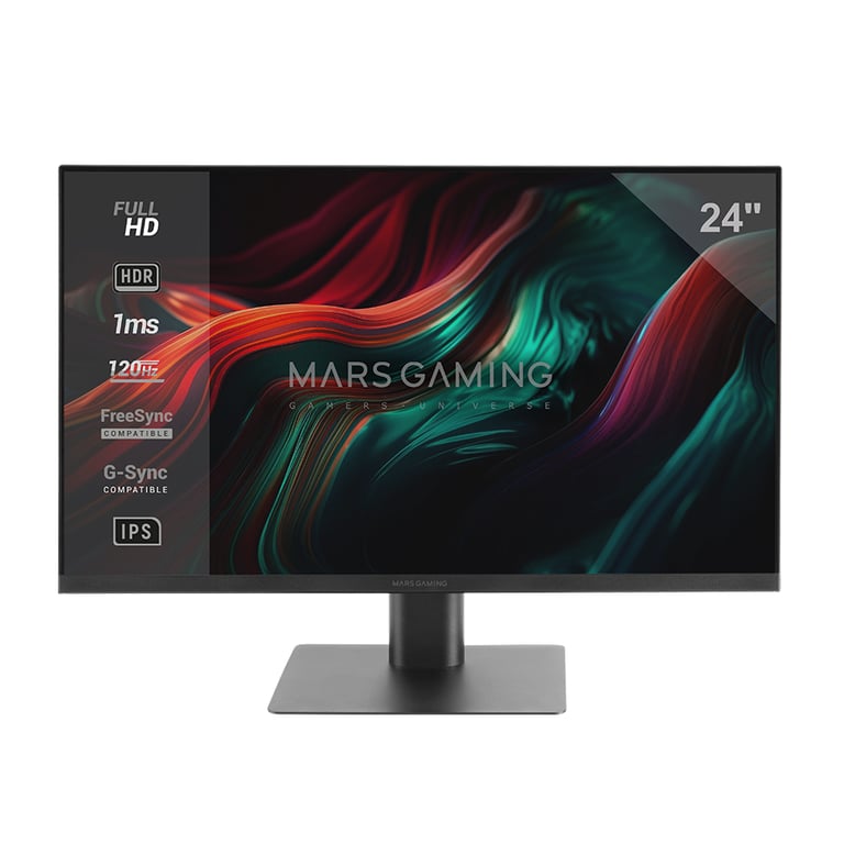 Mars Gaming MV 24 écran plat de PC 61 cm 24 1920 x 1080 pixels Full HD LED Neuf - vue 3