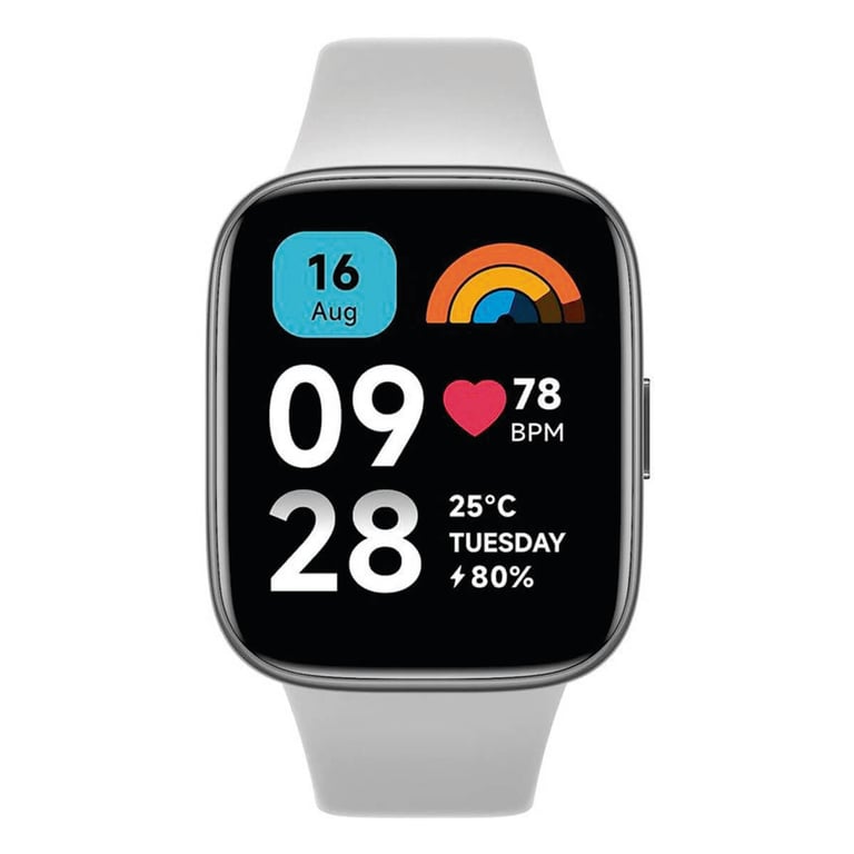 Redmi Watch 3 AMOLED 46 mm Bluetooth - Gris - Neuf