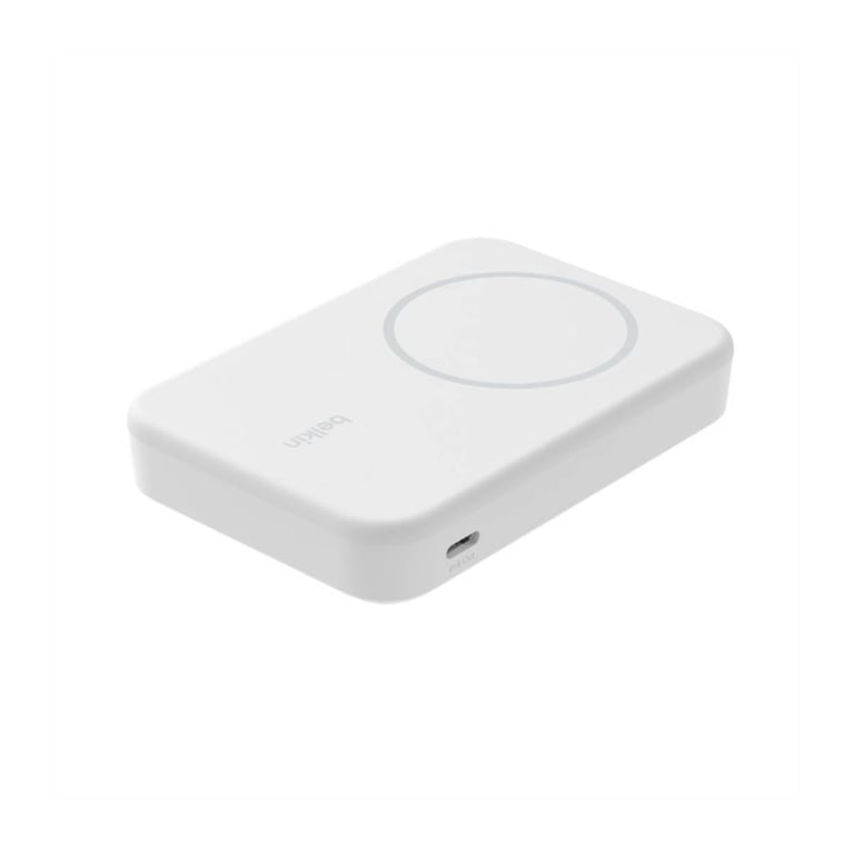 Batterie MagSafe Qi2 8000mAh 15W avec Support Intégré Blanc - Neuf
