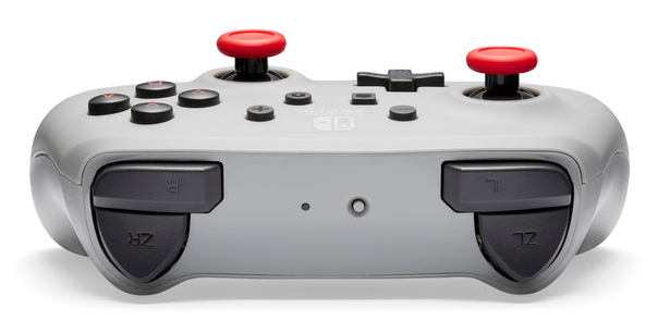 PowerA NSGP0308-01 mando y volante Gris Gamepad Analógico/Digital Nintendo Switch, Nintendo Switch Lite, Nintendo Switch OLED