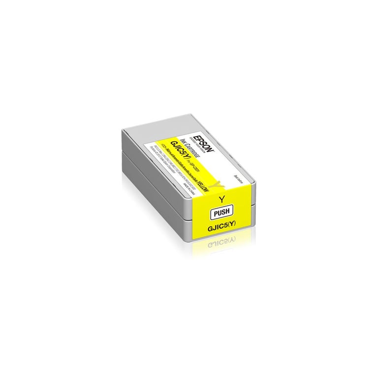 Epson GJIC5 Y : Ink cartridge for ColorWorks C831 Yellow MOQ=10 - vue 2