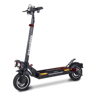 Trottinette Électrique Adulte EZWAY EBOOST GO, Autonomie 50 Km, 25 Km/h, Pliable, Suspensions Avant et Arrière, Freins à Disque Double, Roues 10'' Offroad