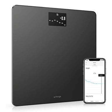 Withings Body Carré Negro Báscula electrónica