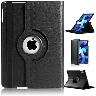 Etui rotatif 360 degrés noir Apple iPad AIR 4 10,9 pouces 2020 / iPad AIR 5 M1 2022 - Housse Pochette noire protection iPad Air 4eme / 5eme generation