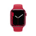 Watch Series 7 (GPS) Boîtier en Aluminium (Product) Red de 45 mm, Bracelet Sport (Product) Red, GPS