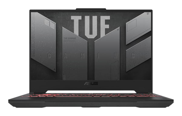 ASUS TUF Gaming A15 TUF507NVR-LP084W laptop AMD Ryzen™ 7 7435HS Ordinateur portable 39,6 cm (15.6'') Full HD 16 Go DDR5-SDRAM 512 Go SSD NVIDIA GeForce RTX 4060 Wi-Fi 6 (802.11ax) Windows 11 Home Noir, Gris