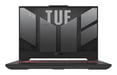 ASUS TUF Gaming A15 TUF507NVR-LP084W laptop AMD Ryzen™ 7 7435HS Ordinateur portable 39,6 cm (15.6'') Full HD 16 Go DDR5-SDRAM 512 Go SSD NVIDIA GeForce RTX 4060 Wi-Fi 6 (802.11ax) Windows 11 Home Noir, Gris
