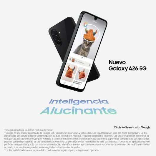 Galaxy A26 (5G) 128 Go, Noir - Neuf