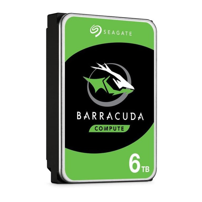 SEAGATE - Disque dur Interne HDD - BarraCuda - 6To - 5 400 tr/min - 3.5 (ST6000DM003)