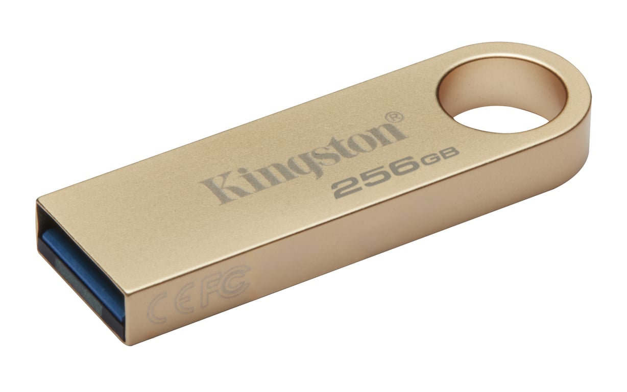 Clé USB 256 Go DataTraveler USB 3.2 Dorée - Neuf