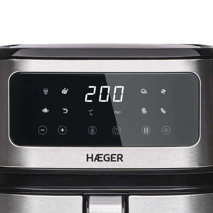 Haeger AF D50. friteuse Unique 5 Friteuse d'air chaud Acier inoxydable Neuf - vue 2