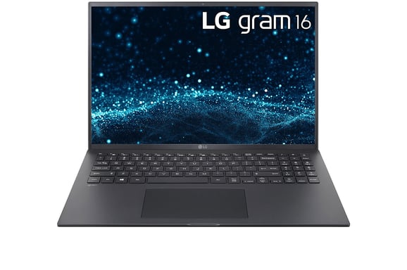 LG Gram 16Z90P Intel® Core™ i7 i7-1165G7 Ordinateur portable 40,6 cm (16'') WQXGA 16 Go LPDDR4x-SDRAM 1 To SSD Wi-Fi 6 (802.11ax) Windows 11 Pro Français Noir