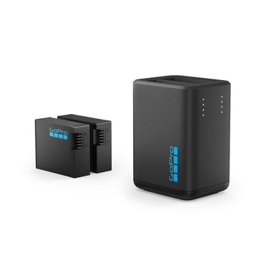 GoPro Dual Battery Charger + Enduro 2 Battery (MISSION 1 Series + HERO13 Black) Chargeur de batterie de caméra