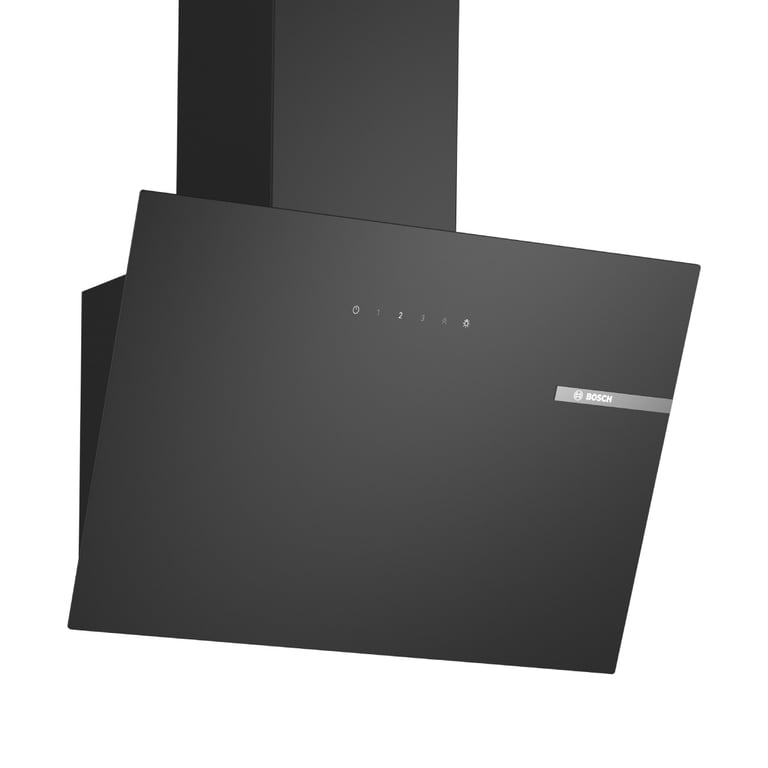 Hotte Décorative Bosch DWK65DK60 – 550 m³/h, 60 cm, Noir - vue 4