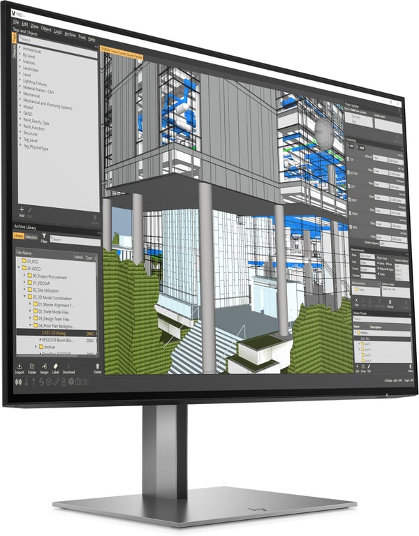 HP Z24n G3 écran plat de PC 61 cm 24 1920 x 1200 pixels WUXGA LED Neuf - vue 2