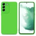 Coque pour Samsung Galaxy S22 PLUS en FLUID VERT Housse de protection Étui en silicone TPU flexible